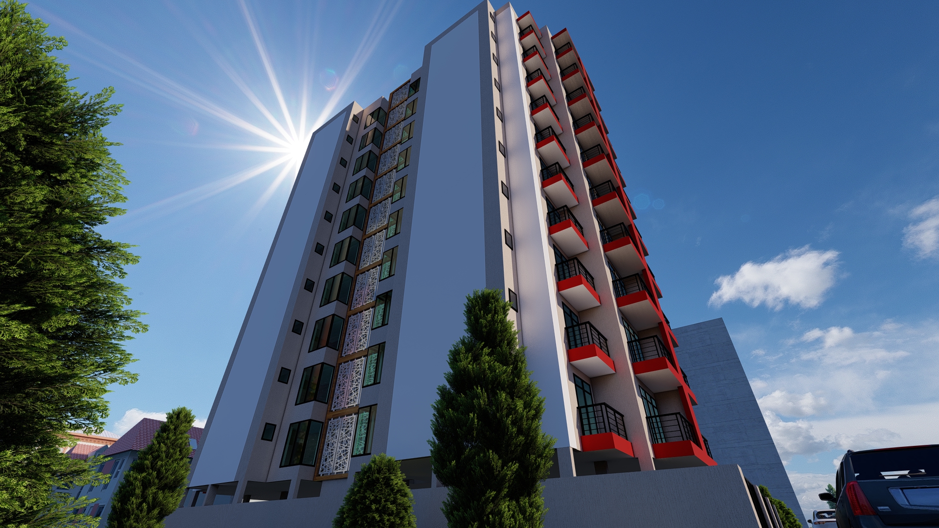 2 Bedroom Apartment Complex