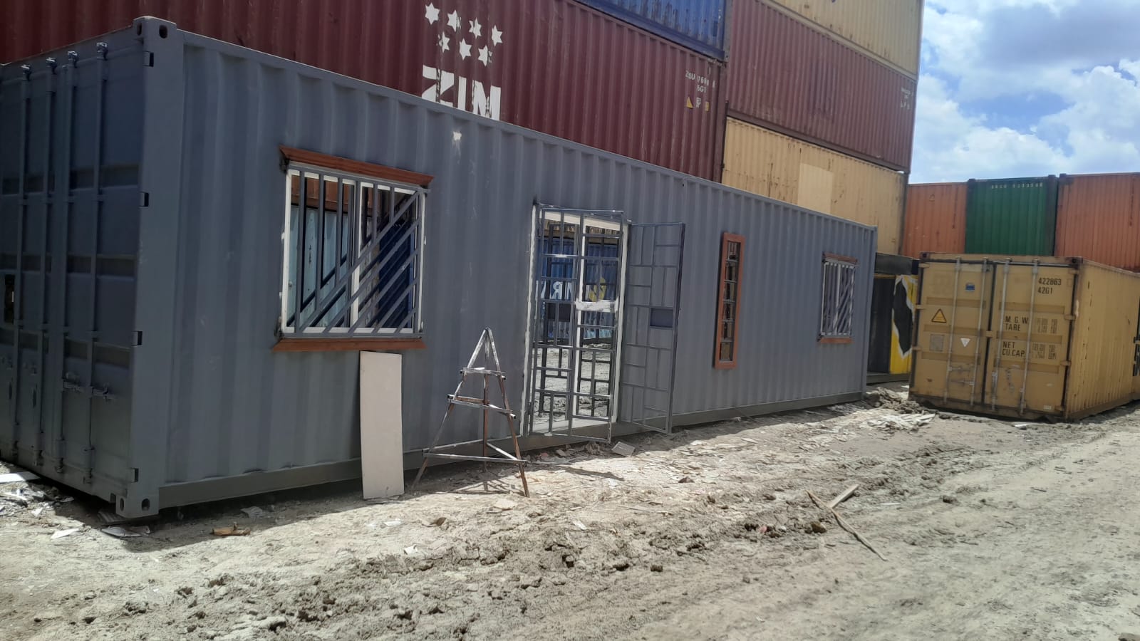 Completed Container Office